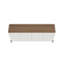 Buffet moderne de 67 po avec 4 tablettes réglables Abbey et blanc cassé Abbey-188766642