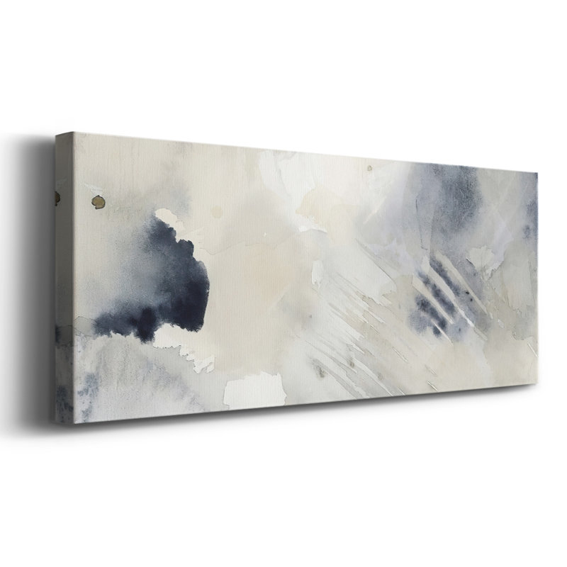 «Bergamote séchée en brume III» sur toile, H 24 po x l 60 po x P 1,5 po