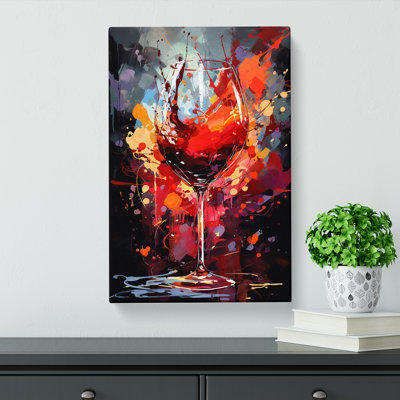 Wine Gestural - Print