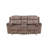 Two Tone Chocolate Velvet 3PCS Recliner Living Room Set