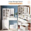 Christlyn Dressing Table with Mirror