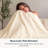 Perecale Bedding 100% Organic Cotton Percale Flat Sheet, 400 Thread Count GOTS Certified, Smooth & Moisture-Wicking-101712025-101712030