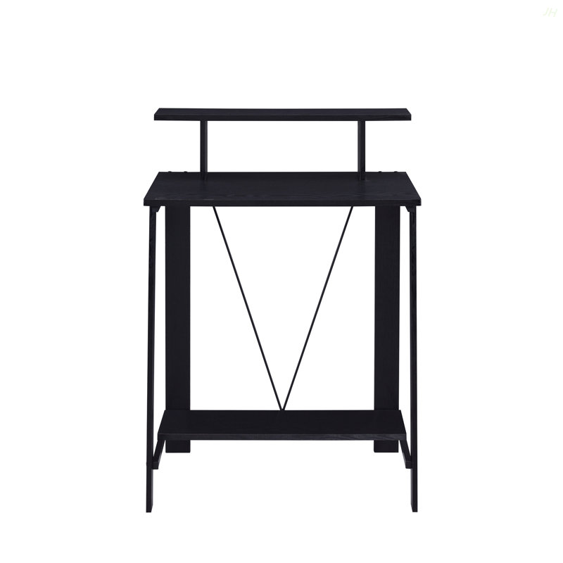 Black Finish Writing Desk, Black