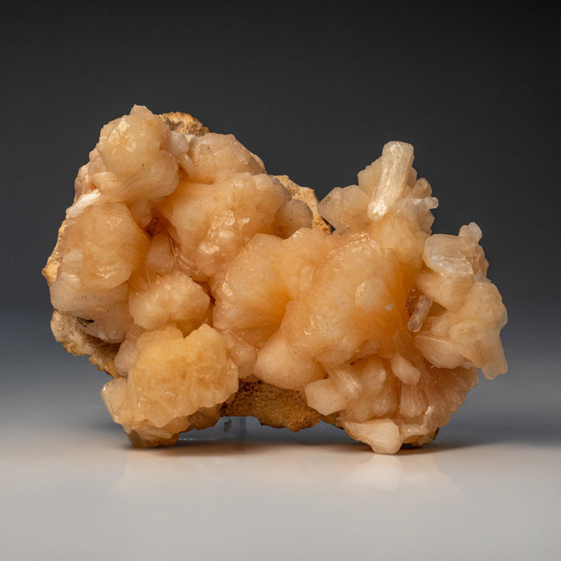 Stilbite sur Matrix du Jalgaon District, Maharashtra, Inde