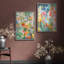 «Vibrant Floral Field», impression murale encadrée 2 pièces-2106306841-2106306842