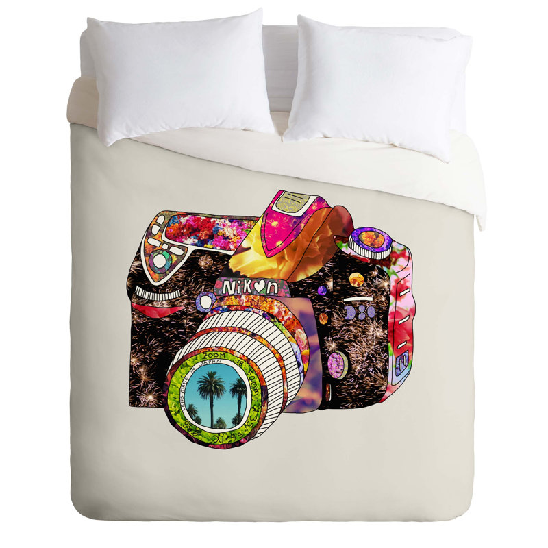 Imaginez cet ensemble de housse de couette, Housse de couette simple / simple TG et 1 taie dé