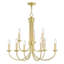 Lustre style chandelier 9 lumières Arunvir-391015182