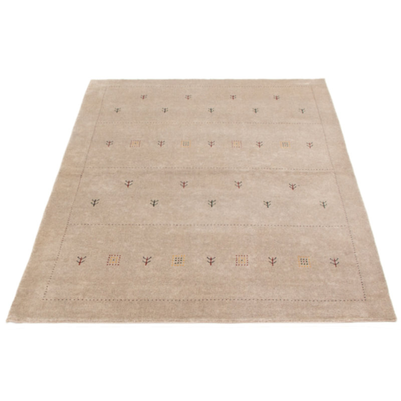 Tapis unique en laine noué à la main gris clair nouvel âge 5 pi 10 po x 8 pi 2 po Rossville