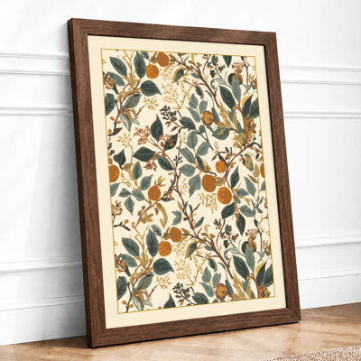 Scattered Study Botanical - Framed Print
