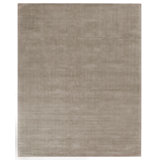 Pavo Tencel Chevron Area Rug in Beige