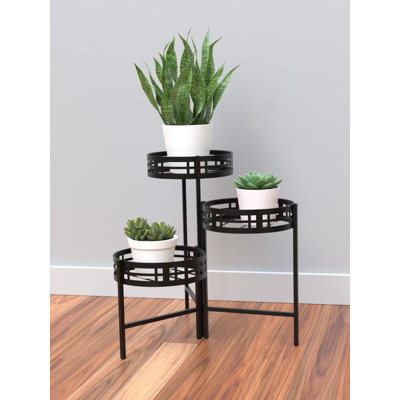 Arvillia Metal Weather Resistant Plant Stand