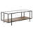 Halesworth Glass Top Single Coffee Table-812062516