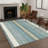 Machine Washable Indoor/Outdoor Chantille ACN2681 Stripes Rug-246187342-246187335