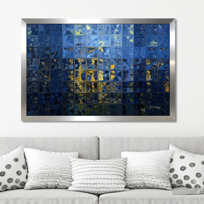 « méditerranéen », reproduction d’art sur toile