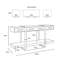 Sanremo 160cm Console Table