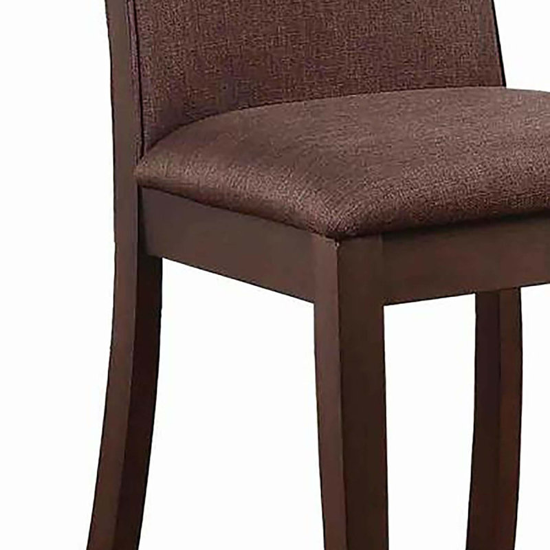 Chaise de salle à manger (ensemble de 2), Brun
