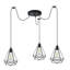 Herrell 3 - Light Black Cluster Pendant-16218003