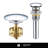 Pop Up Bathroom Sink Drain with Overflow-82633345