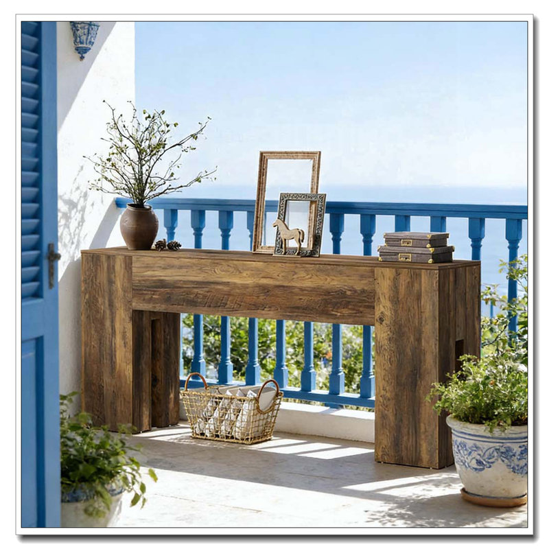 Coffee Table,Sturdy Console Table