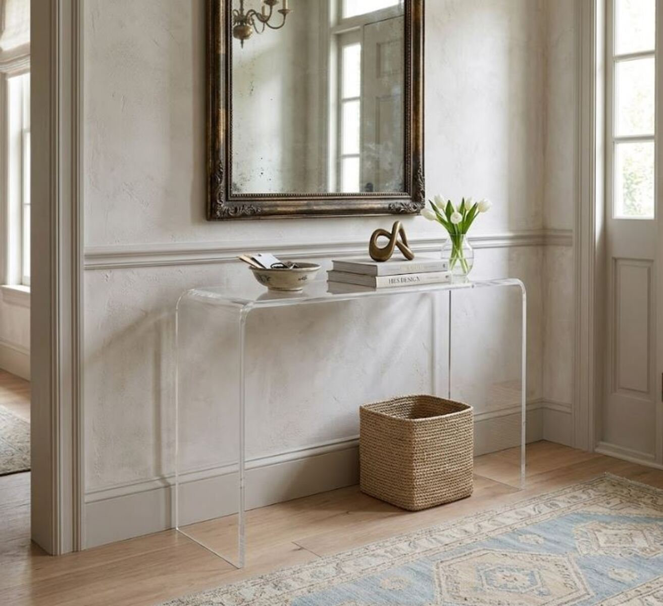 Bryon 43" Console Table, 30" H x 30" W x 8" D