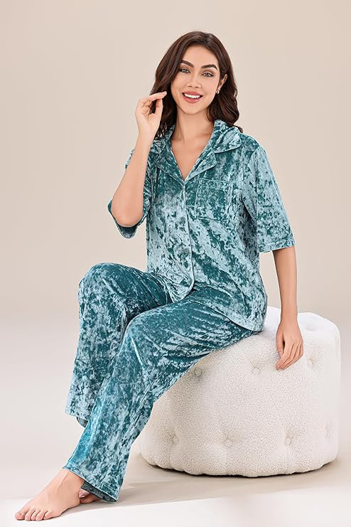 Peignoir en satin de coton Boukra, S