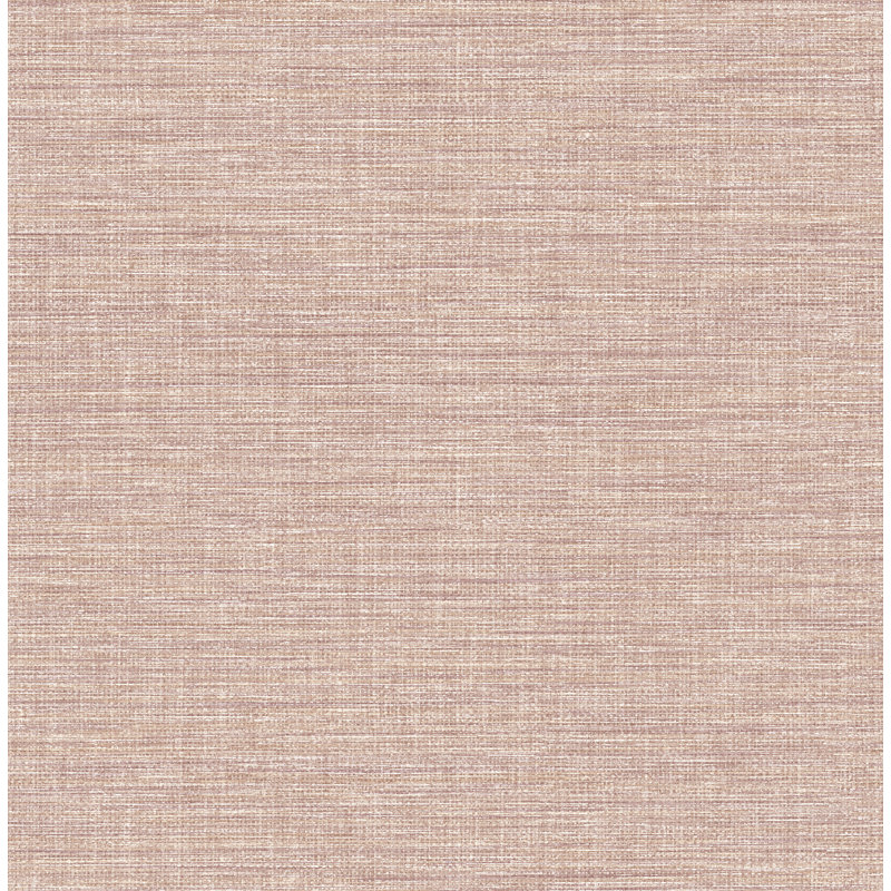 Rouleau de papier peint L 33 pi x l 20,5 po Clairville, Rosé