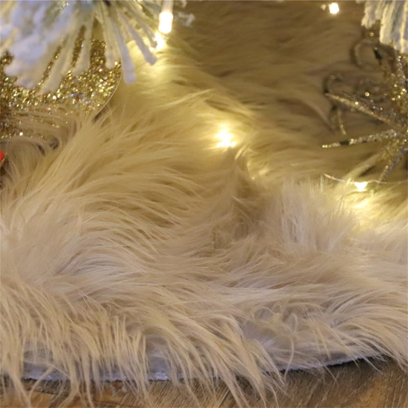 Annibale Faux Fur Tree Skirt
