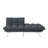 AC Pacific Modern Tufted Convertible Futon Sofa – Dark Grey-1214367045