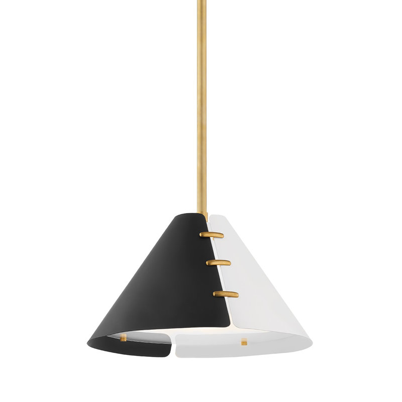 Split Pendant by Kelly Behun, 17.5" H x 14.5" W x 14.5" D