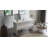 Modern Study Desk, 55.1 x 29.0 x 23.6 inches | 100% Melamine Coated Particle Board, Thickness: 0.7 inches | Sleek Design for Home Office & Study Spaces, Durable & Stylish, Perfect for Productivity & Organization-1880722110