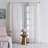 Foulton 100% Polyester Sheer Solid Clip Curtain Panel with Rod Pocket Top-1024508664-1024508670
