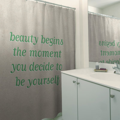 Shower Curtain with Liner Included