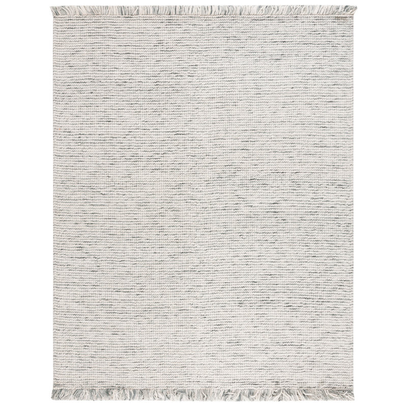 Tapis vert sauge / ivoire Kata 902, Rectangle 8 pi x 10 pi