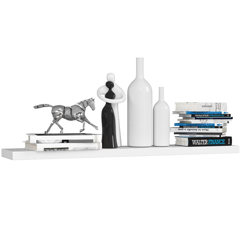 Rosemin Floating Shelf, 3.2cm H x 100cm W x 20cm D