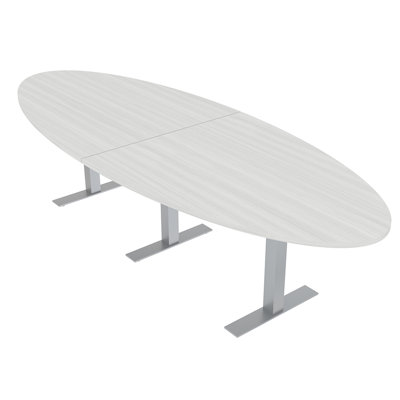 Conference Table with T-Shaped Bases