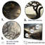 «Dark Storms Charm In Winter - Storms», ensemble d'art mural sur toile-1827976712