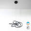 Loop 4 - Light LED Geometric Pendant
