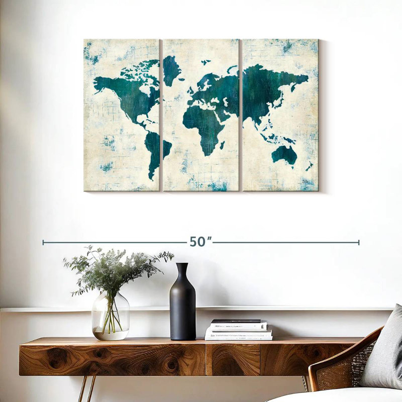 Aliaz Découvrez le monde, H 24 po x l 38 po