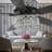 52"W Satin Nickel Double Lit Ceiling Fan-930082857