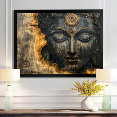 Hinduism God Meditation Connecting To The Forest II - Spiritual Wall Art