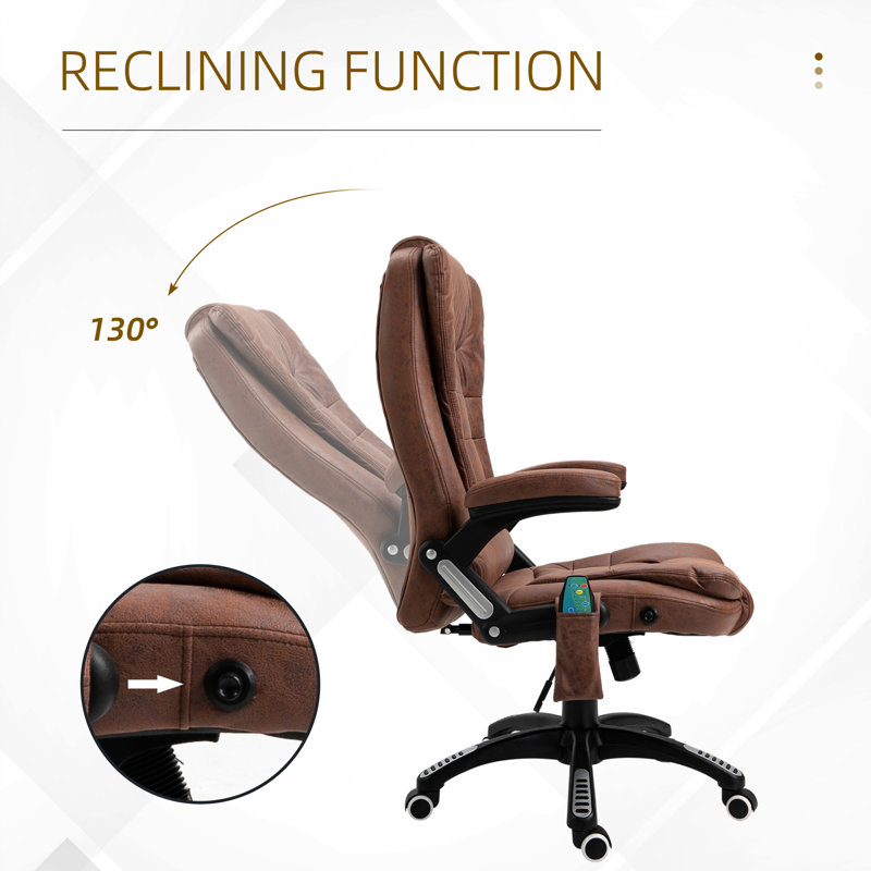Symple Stuff Executive Chair, Brown
