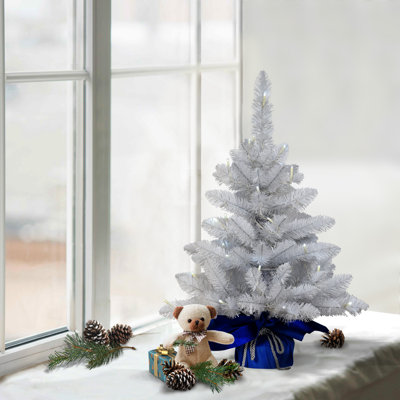 24' Lighted Pine Christmas Tree