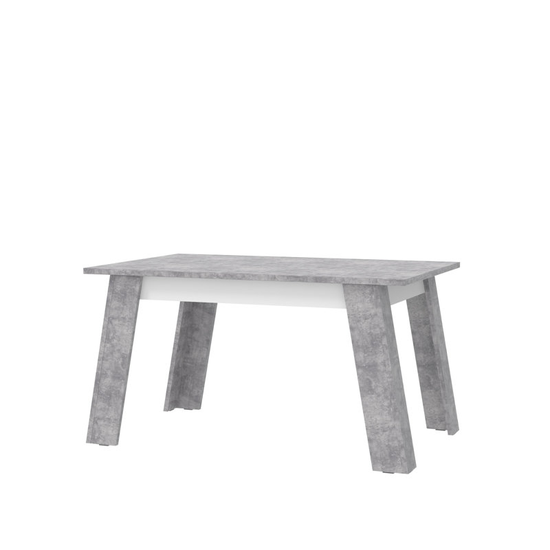 Karlin Extendable Dining Table, Oak/White