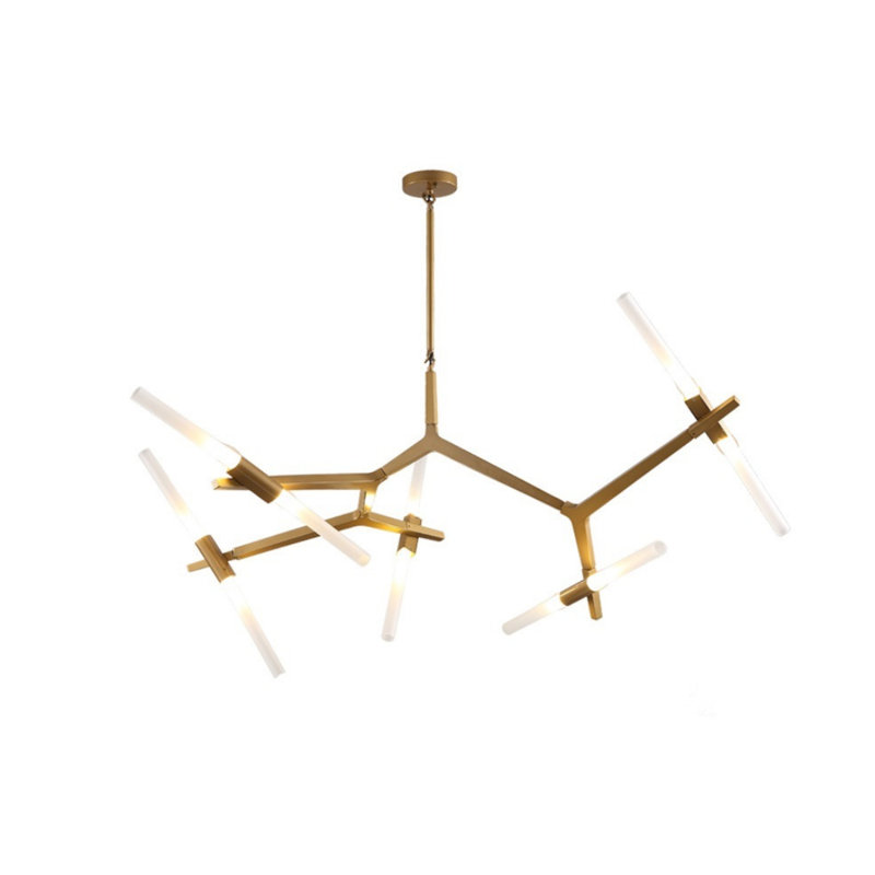 Candelo 10 - Light Gold LED Unique/Statement Pendant