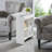 Elzena Floor Shelf End Table with Storage-1438171087