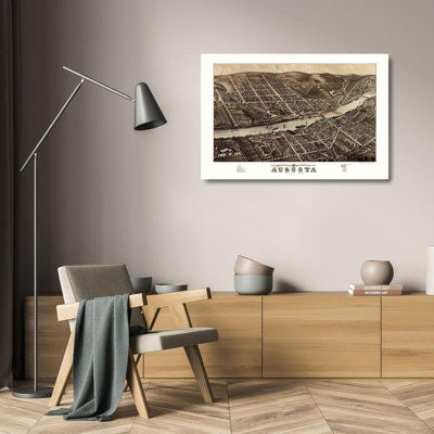 Art sur toile tendue Lark Manor ™ Stoner, Augusta Maine, Stoner, 1878