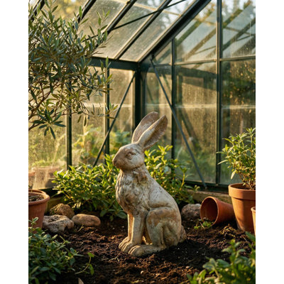 Animals Ceramic / Porcelain Garden Statue