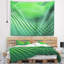 Tapisserie abstraite verte à texture épineuse 3D-28497143