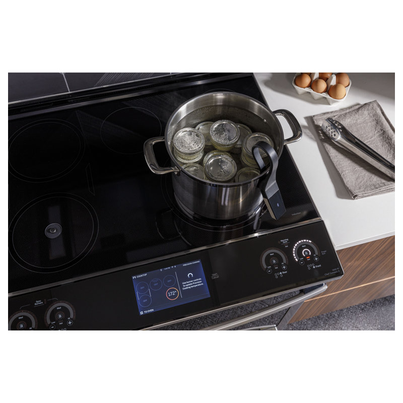 30" 5.3 cu.ft. Smart Slide-in Electric Range