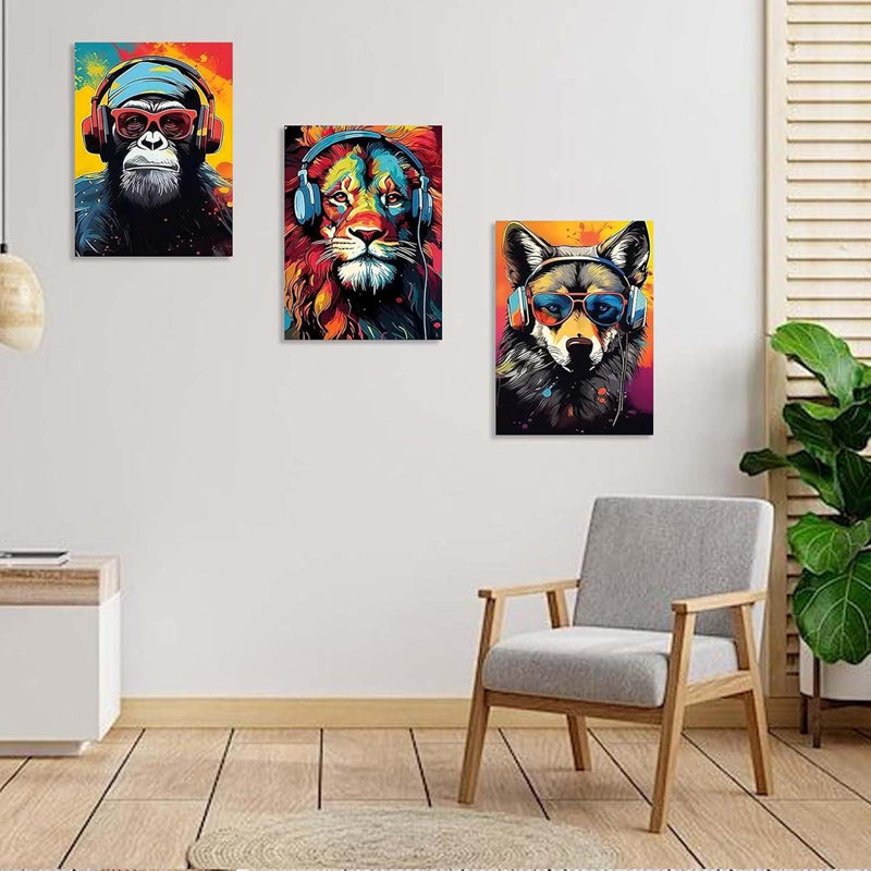 3 Piece Wrapped Canvas Print